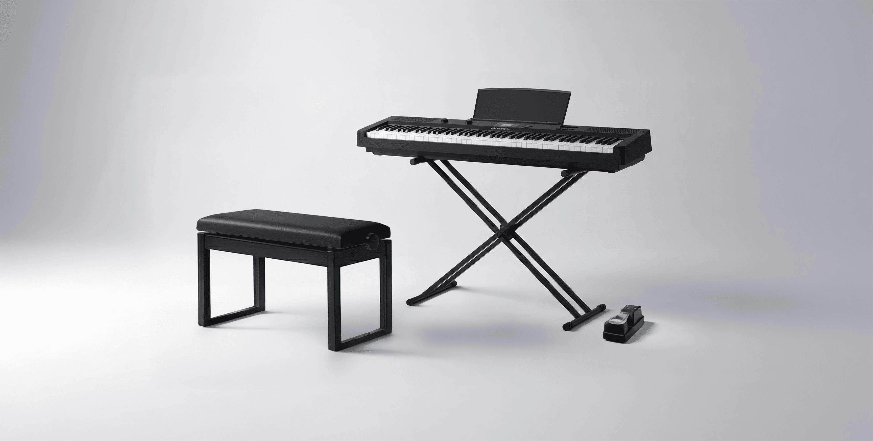 DreamPlay Piano and Bench Bundle